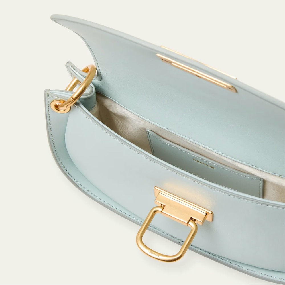 OROTON Small Baguette Pochette Leather Bag - Picture 4 of 11